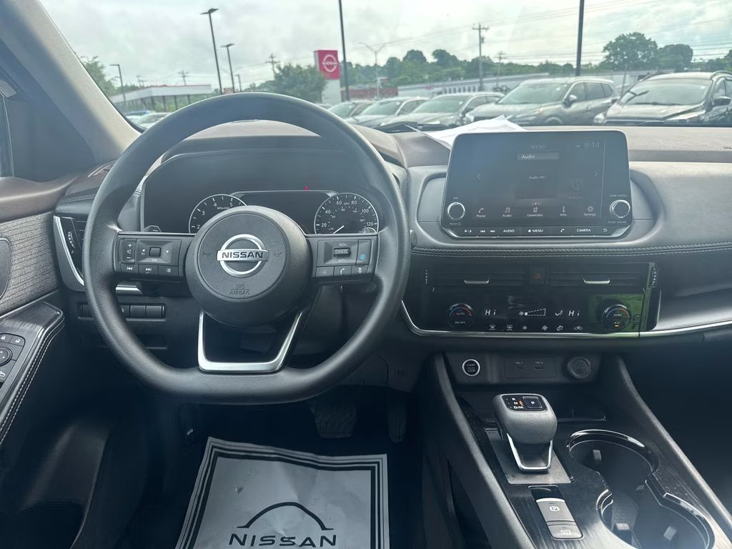 2021 Caspian Blue Metallic Nissan Rogue SV AWD SUV