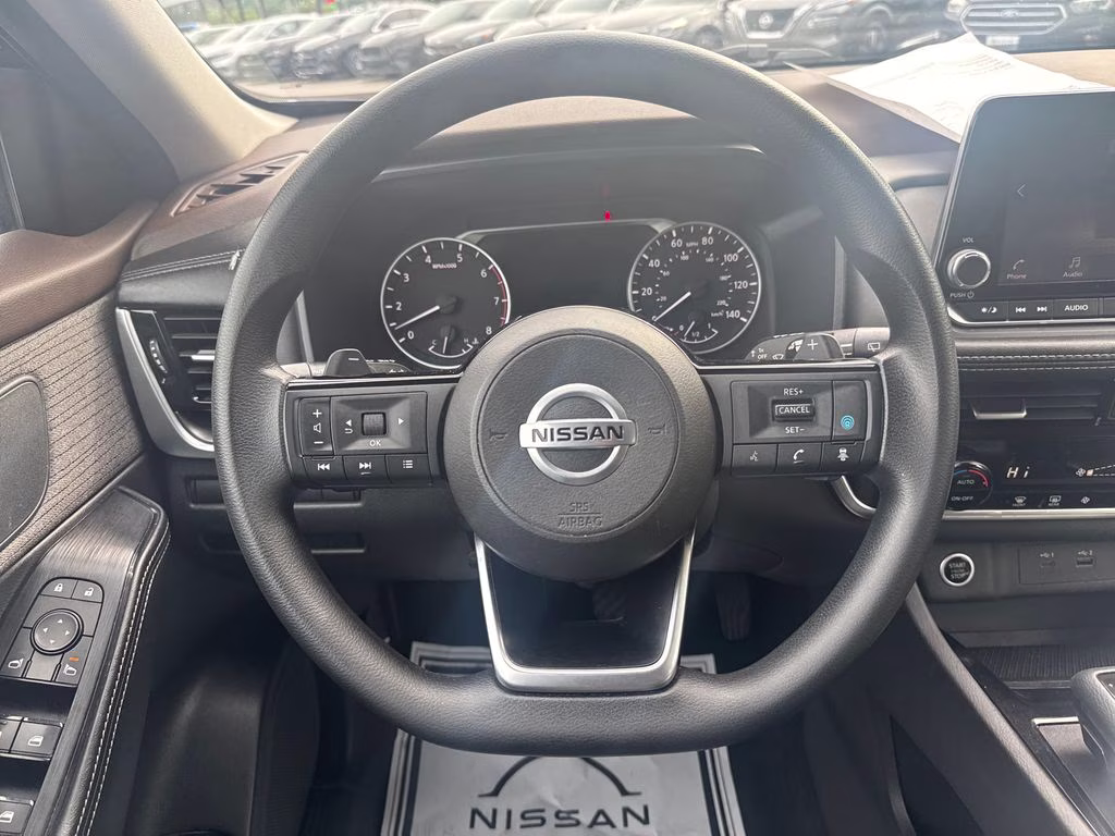 2021 Caspian Blue Metallic Nissan Rogue SV AWD SUV
