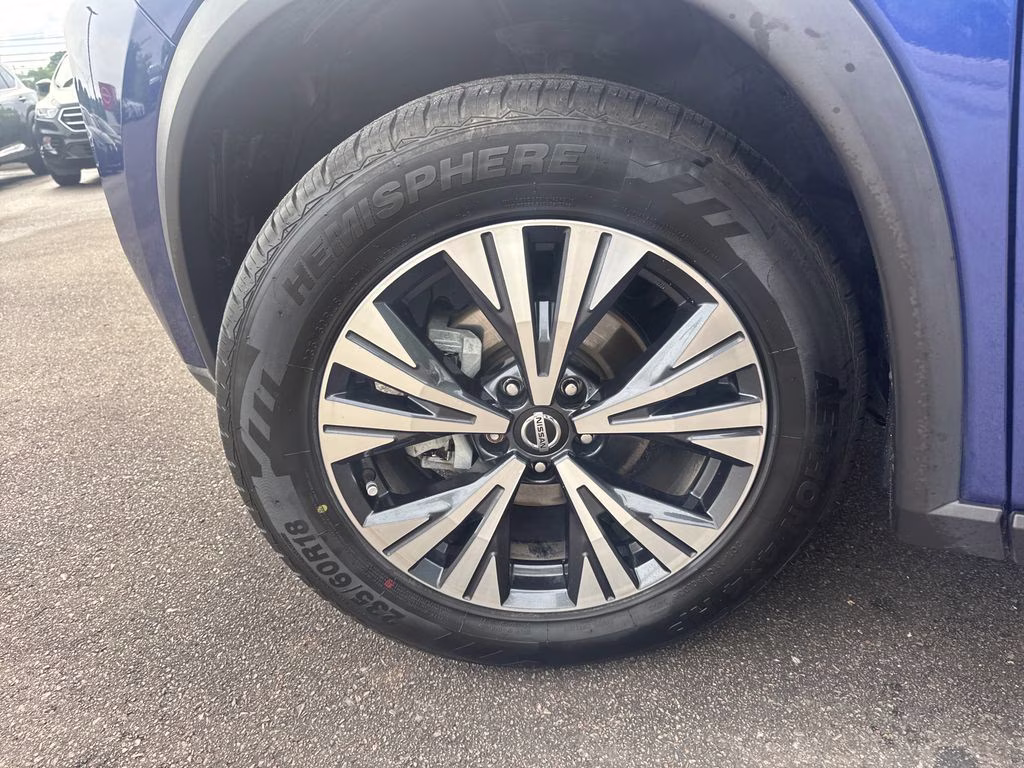2021 Caspian Blue Metallic Nissan Rogue SV AWD SUV