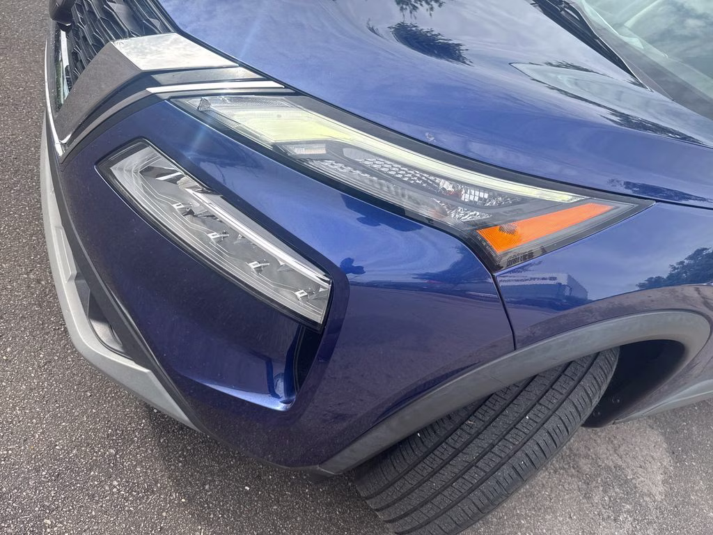 2021 Caspian Blue Metallic Nissan Rogue SV AWD SUV