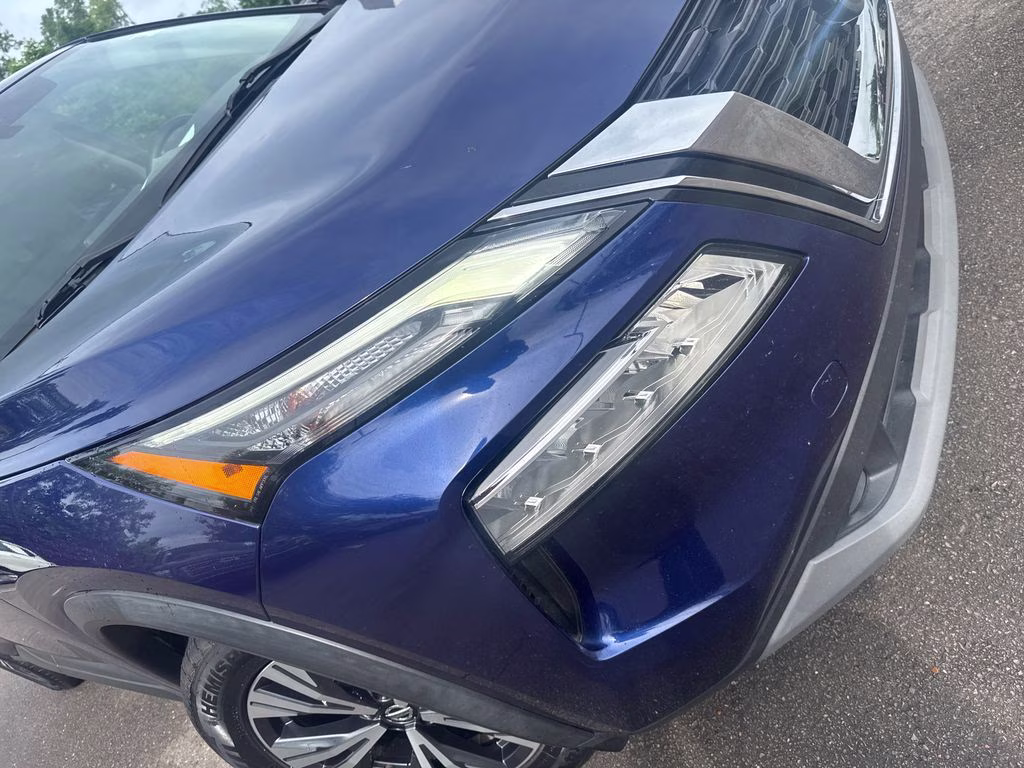 2021 Caspian Blue Metallic Nissan Rogue SV AWD SUV