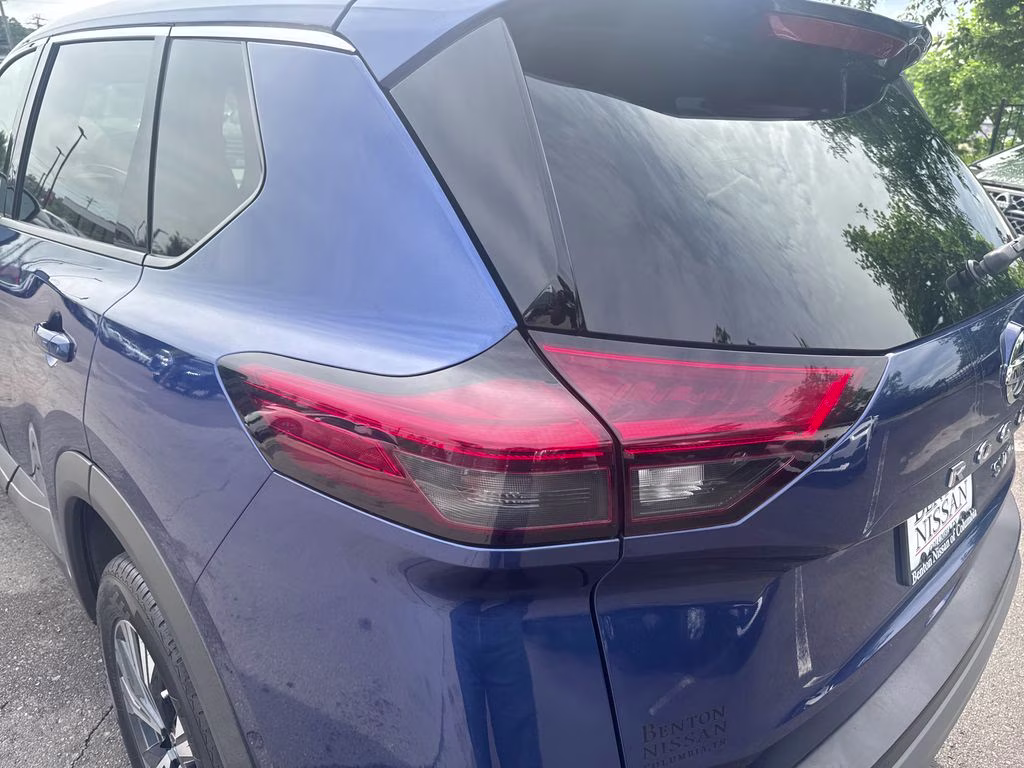2021 Caspian Blue Metallic Nissan Rogue SV AWD SUV