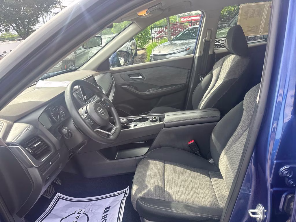 2021 Caspian Blue Metallic Nissan Rogue SV AWD SUV