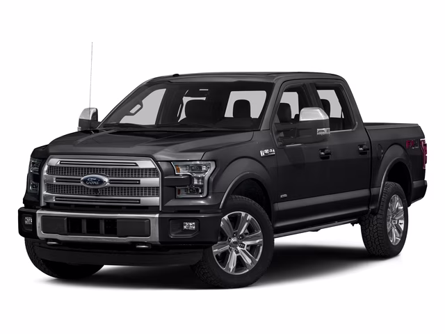 2016 Shadow Black Ford F-150 Platinum 4X4 Truck