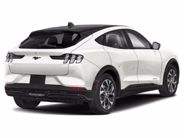 2025 White Metallic Ford Mustang Mach-E Premium AWD SUV