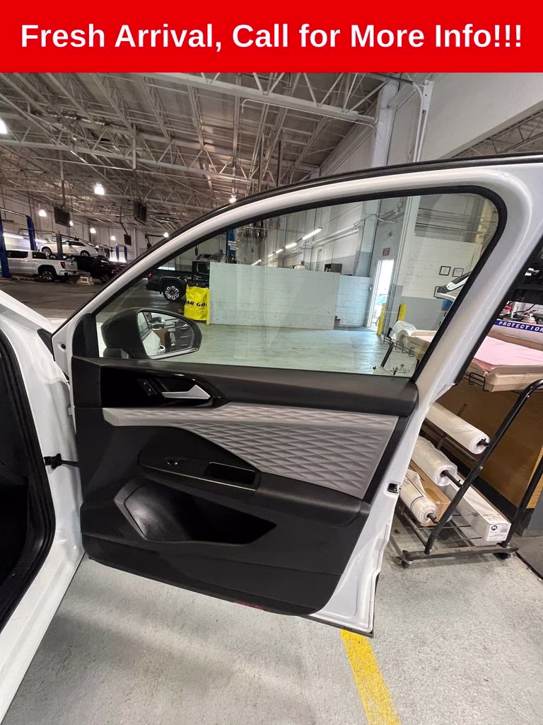 2023 Pure White Volkswagen Taos 1.5T S FWD SUV