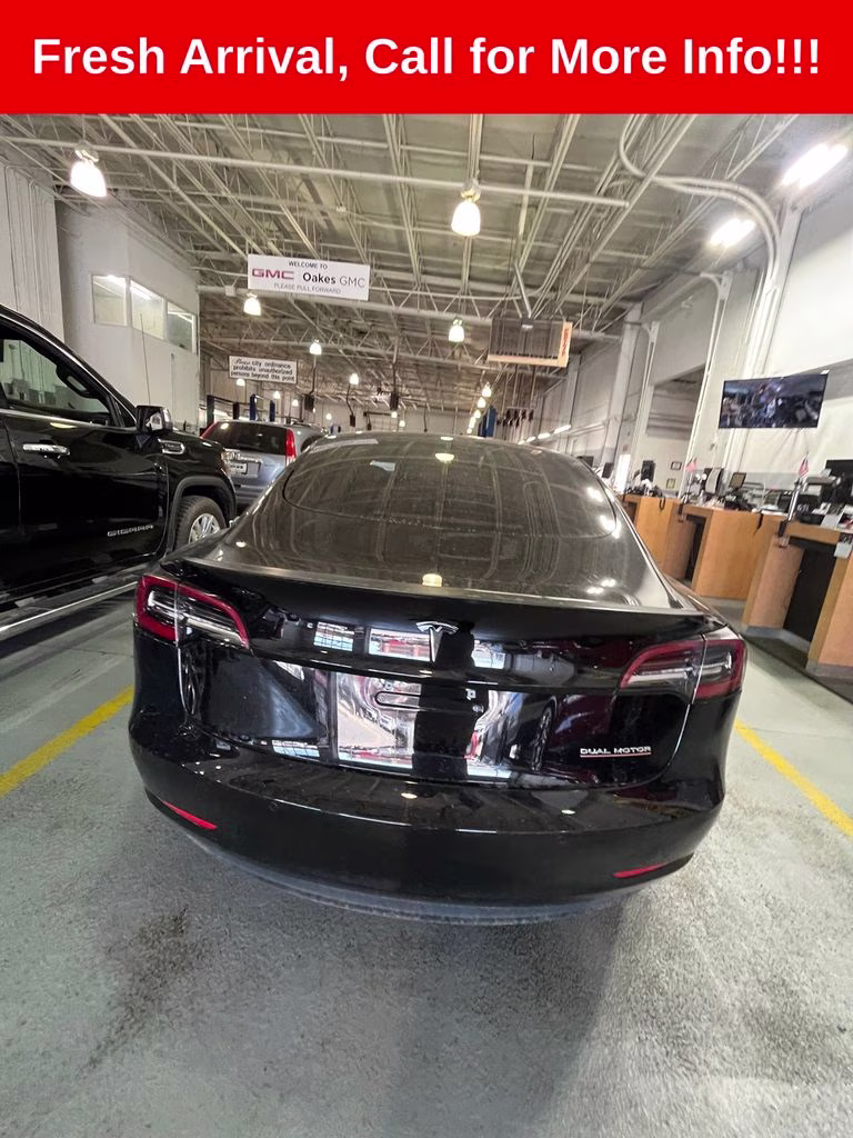 2021 Solid Black Tesla Model 3 Performance AWD Sedan