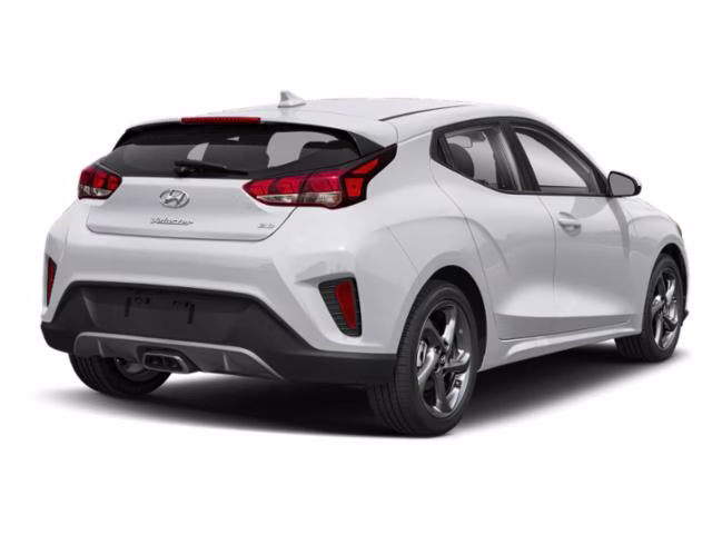 2019 Chalk White Hyundai Veloster 2.0 Premium FWD Hatchback
