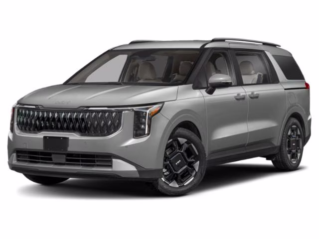 2026 Ceramic Silver Kia Carnival EX FWD Van