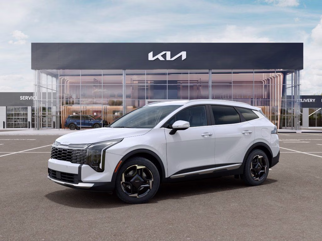 2026 Snow White Pearl Kia Sportage Hybrid EX AWD SUV
