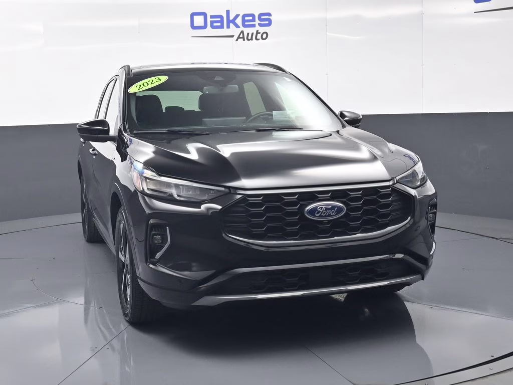 2023 Black Metallic Ford Escape ST-Line Elite AWD SUV
