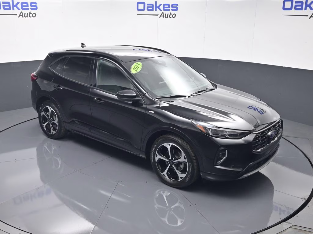 2023 Black Metallic Ford Escape ST-Line Elite AWD SUV