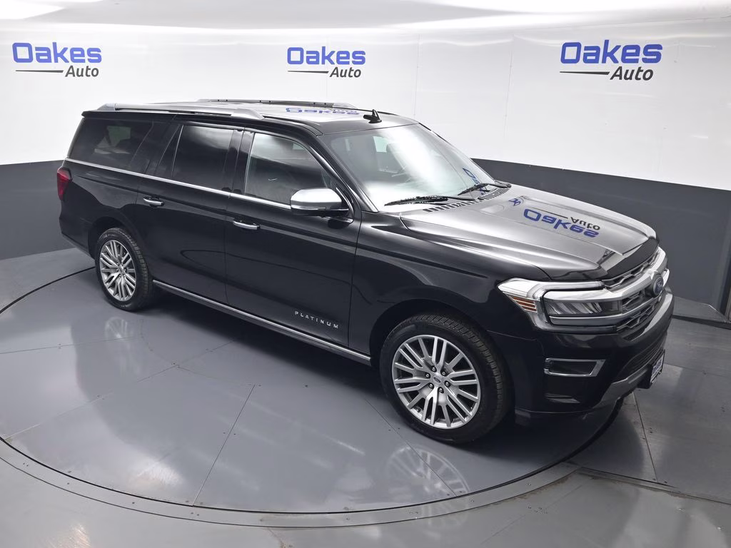 2022 Black Metallic Ford Expedition Max Platinum 4X4 SUV