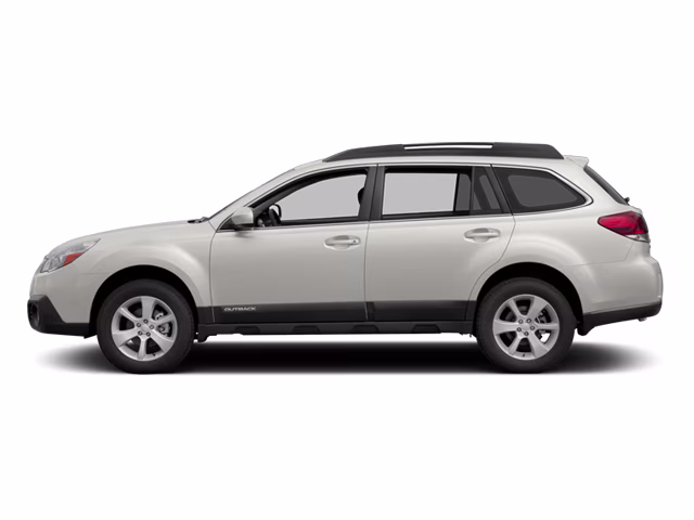 2013 Satin White Pearl Subaru Outback 2.5i Premium AWD SUV