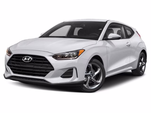 2019 Chalk White Hyundai Veloster 2.0 Premium FWD Hatchback
