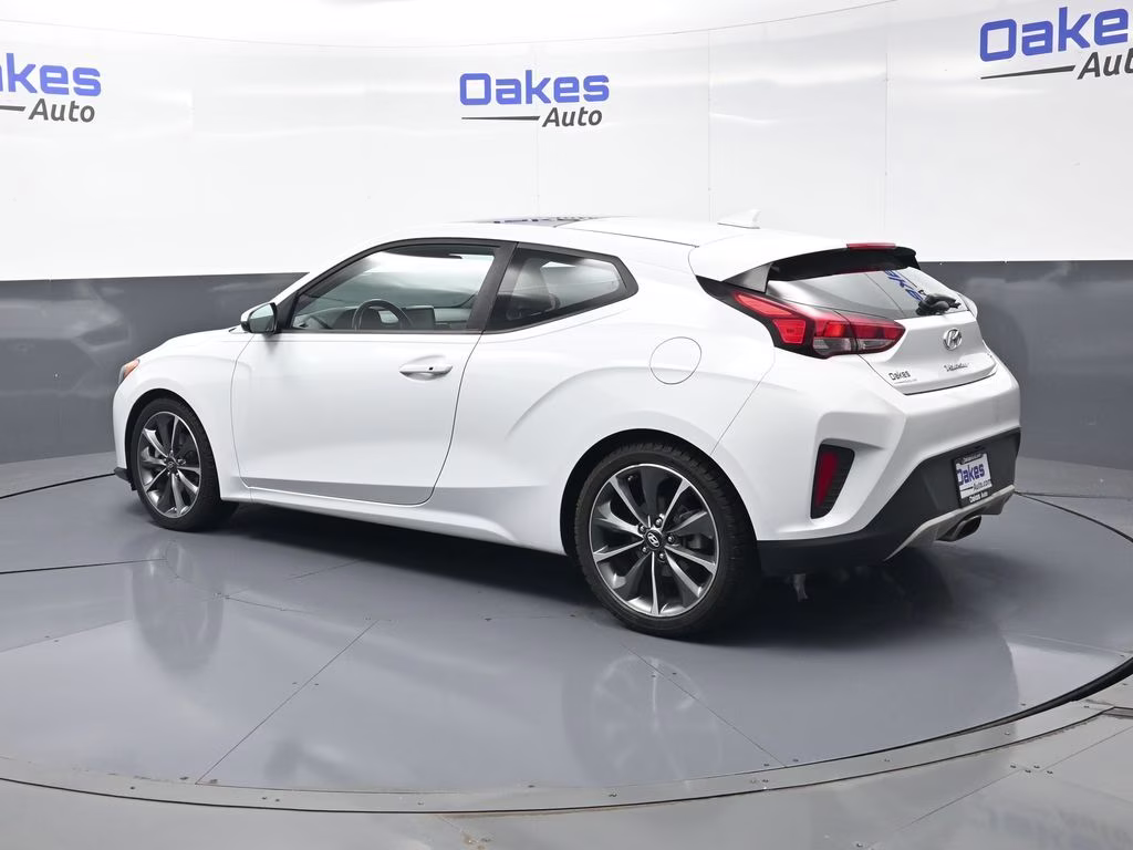 2019 Chalk White Hyundai Veloster 2.0 Premium FWD Hatchback