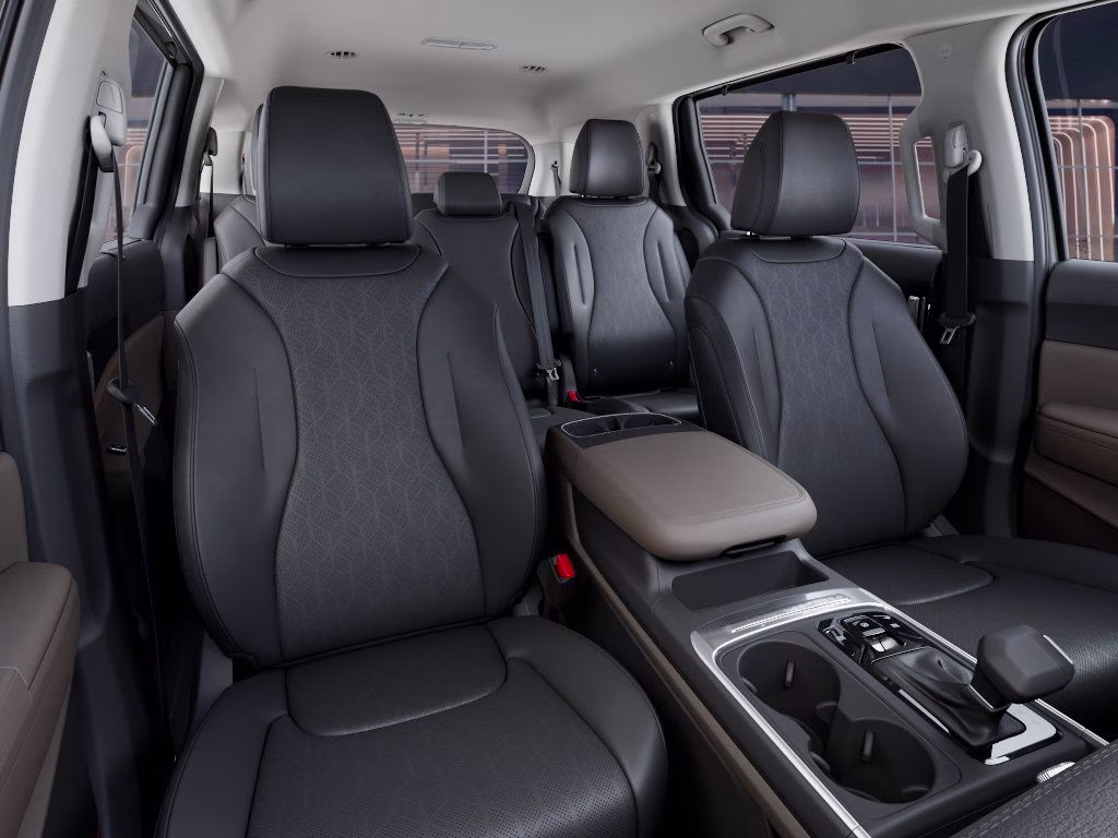 2026 Ceramic Silver Kia Carnival EX FWD Van