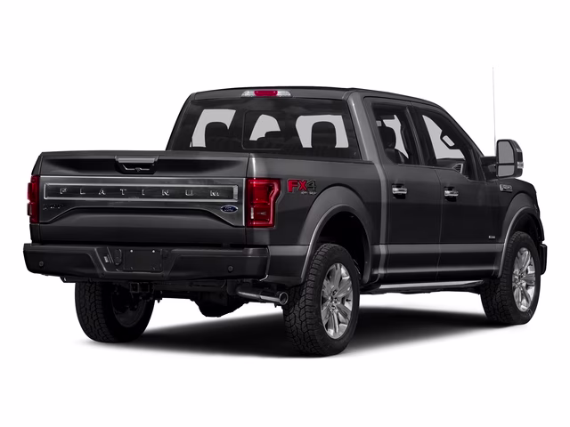 2016 Shadow Black Ford F-150 Platinum 4X4 Truck