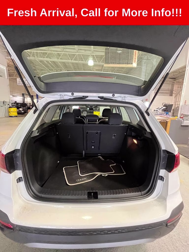 2023 Pure White Volkswagen Taos 1.5T S FWD SUV
