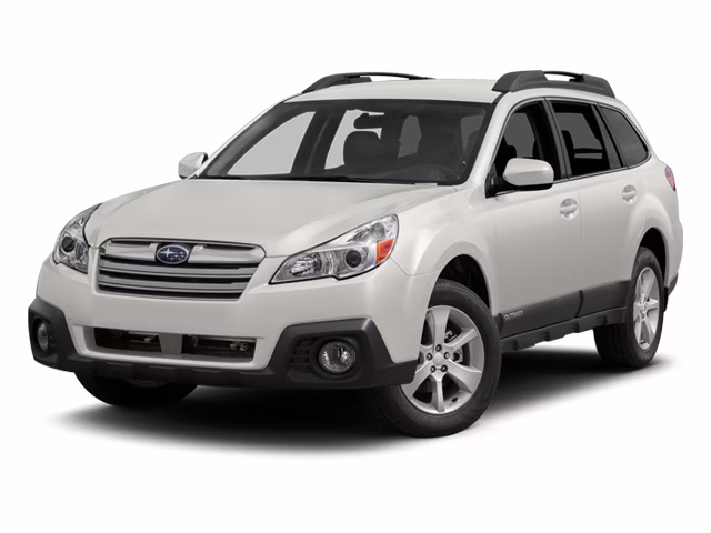 2013 Satin White Pearl Subaru Outback 2.5i Premium AWD SUV
