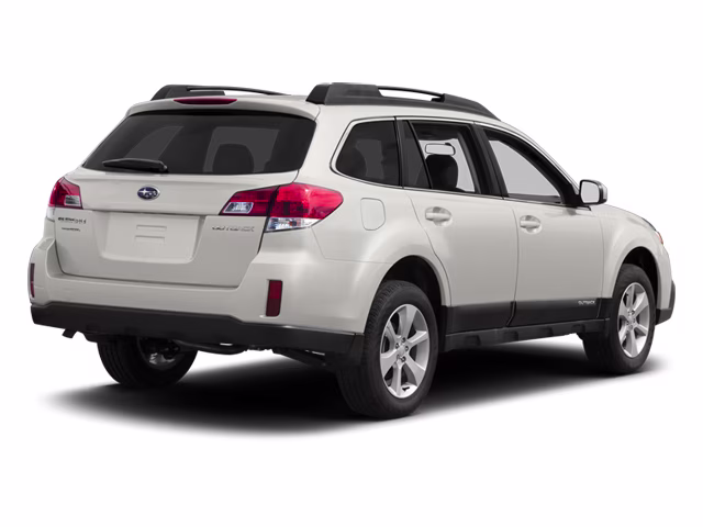 2013 Satin White Pearl Subaru Outback 2.5i Premium AWD SUV
