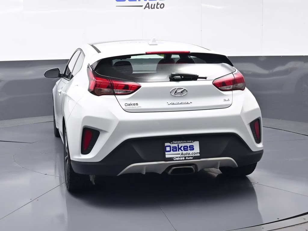 2019 Chalk White Hyundai Veloster 2.0 Premium FWD Hatchback