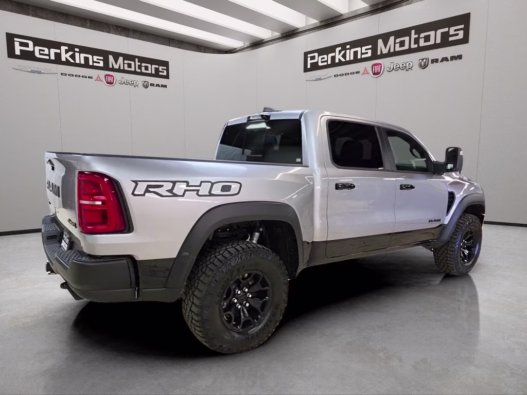 2026 Billet Silver Metallic Clearcoat Ram 1500 RHO 4X4 Truck