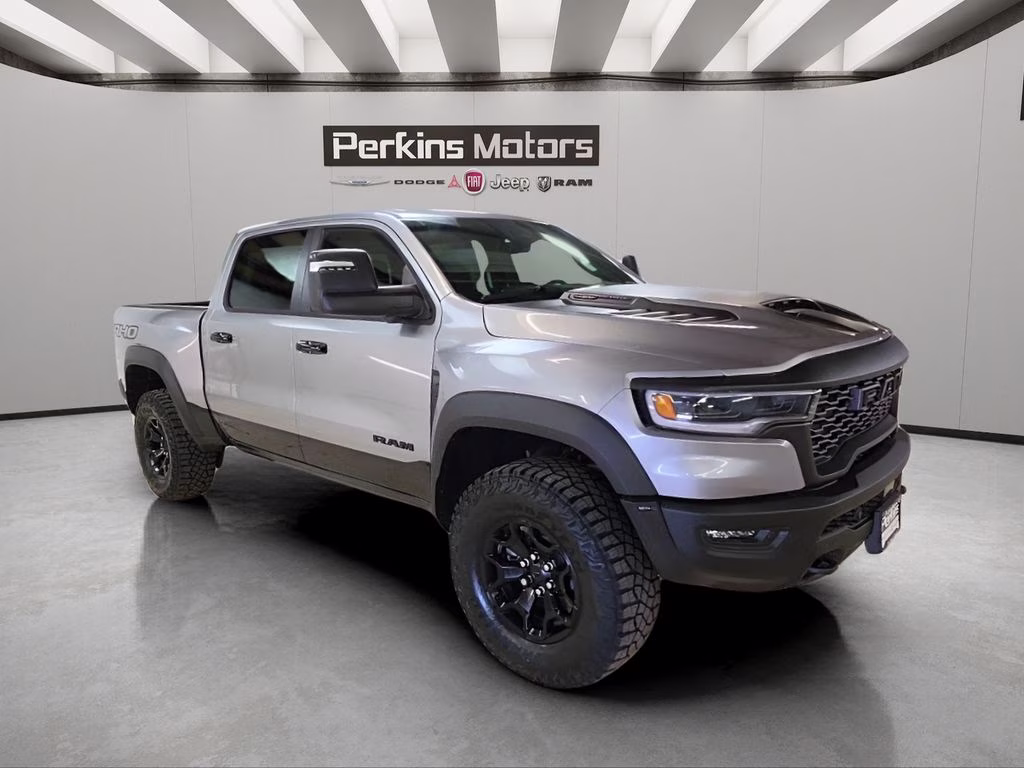 2026 Billet Silver Metallic Clearcoat Ram 1500 RHO 4X4 Truck
