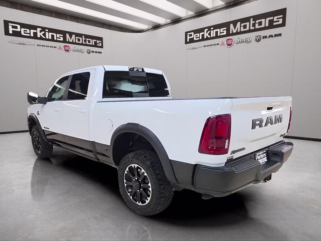 2026 Bright White Clearcoat Ram 2500 Rebel 4X4 Truck