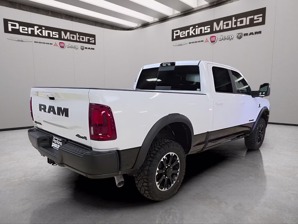 2026 Bright White Clearcoat Ram 2500 Rebel 4X4 Truck