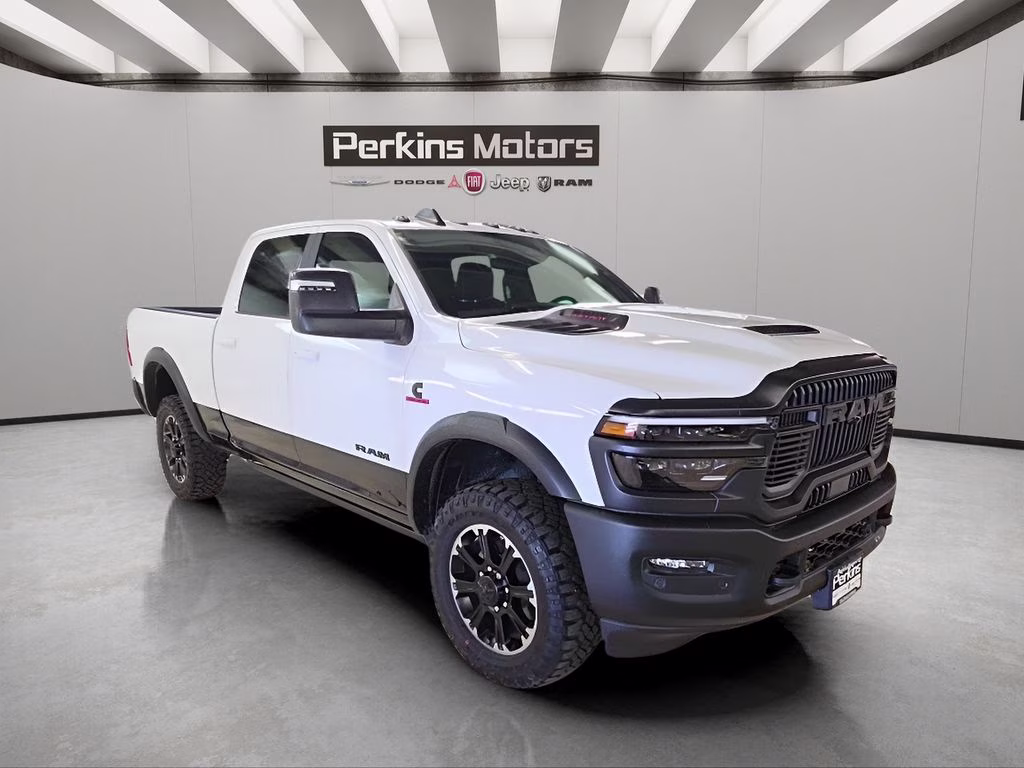 2026 Bright White Clearcoat Ram 2500 Rebel 4X4 Truck