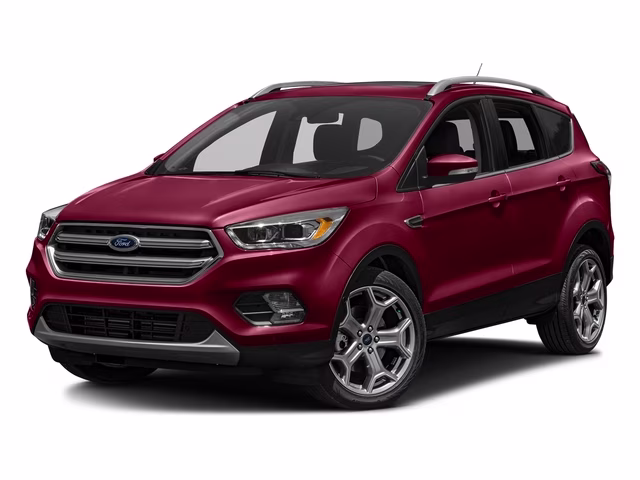 2018 Ruby Red Metallic Ford Escape Titanium 4X4 SUV