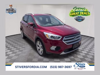 2018 Ruby Red Metallic Ford Escape Titanium 4X4 SUV
