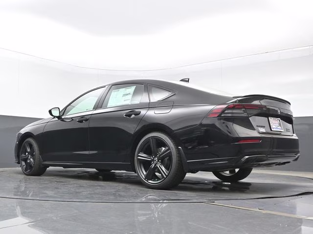 2026 Crystal Black Pearl Honda Accord Hybrid Sport-L FWD Sedan