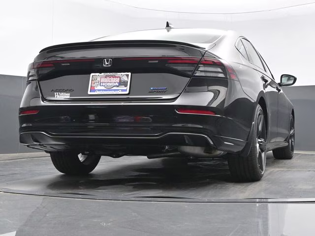 2026 Crystal Black Pearl Honda Accord Hybrid Sport-L FWD Sedan