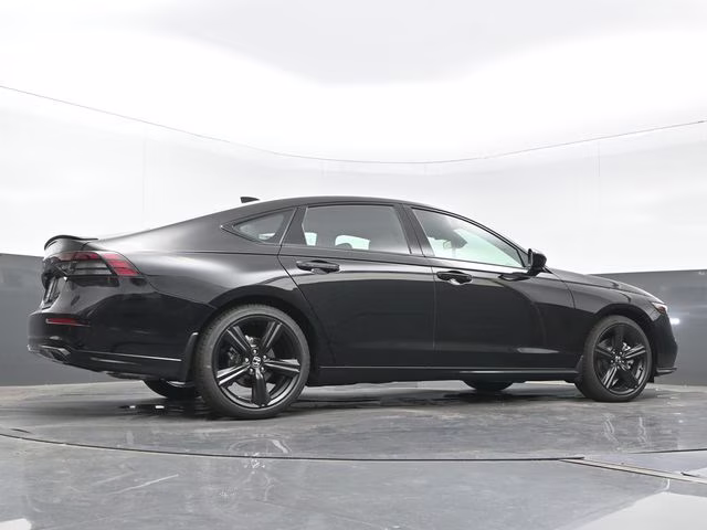2026 Crystal Black Pearl Honda Accord Hybrid Sport-L FWD Sedan