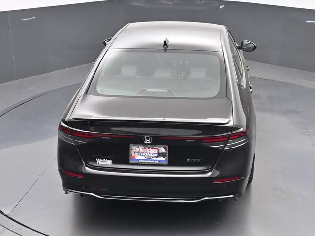 2026 Crystal Black Pearl Honda Accord Hybrid Sport-L FWD Sedan