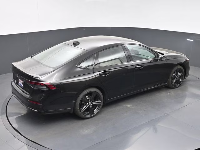 2026 Crystal Black Pearl Honda Accord Hybrid Sport-L FWD Sedan