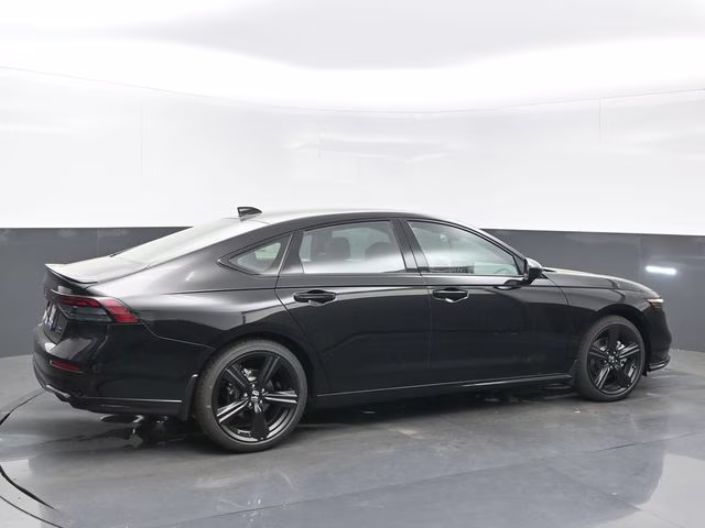 2026 Crystal Black Pearl Honda Accord Hybrid Sport-L FWD Sedan