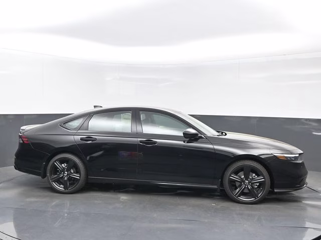 2026 Crystal Black Pearl Honda Accord Hybrid Sport-L FWD Sedan