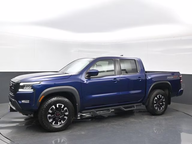 2023 Deep Blue Pearl Nissan Frontier PRO-4X 4X4 Truck