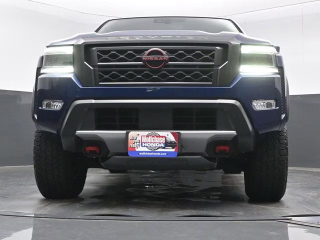 2023 Deep Blue Pearl Nissan Frontier PRO-4X 4X4 Truck