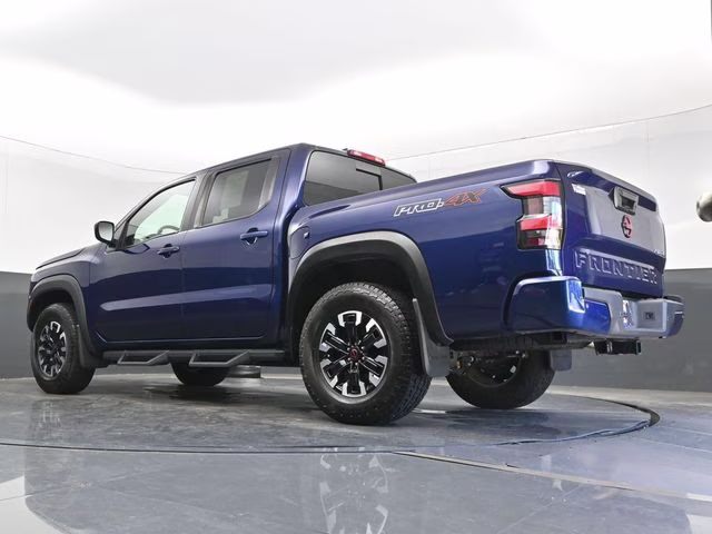 2023 Deep Blue Pearl Nissan Frontier PRO-4X 4X4 Truck