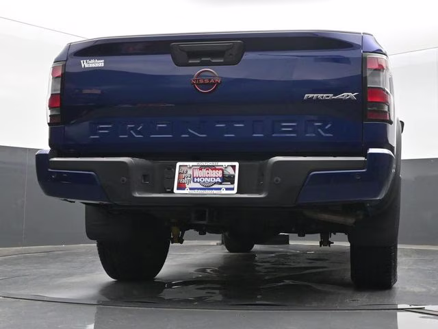 2023 Deep Blue Pearl Nissan Frontier PRO-4X 4X4 Truck