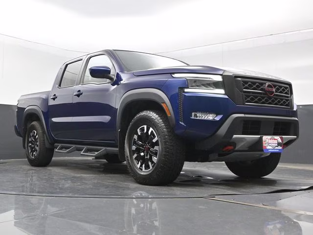 2023 Deep Blue Pearl Nissan Frontier PRO-4X 4X4 Truck