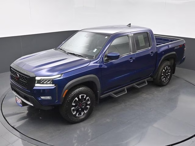 2023 Deep Blue Pearl Nissan Frontier PRO-4X 4X4 Truck