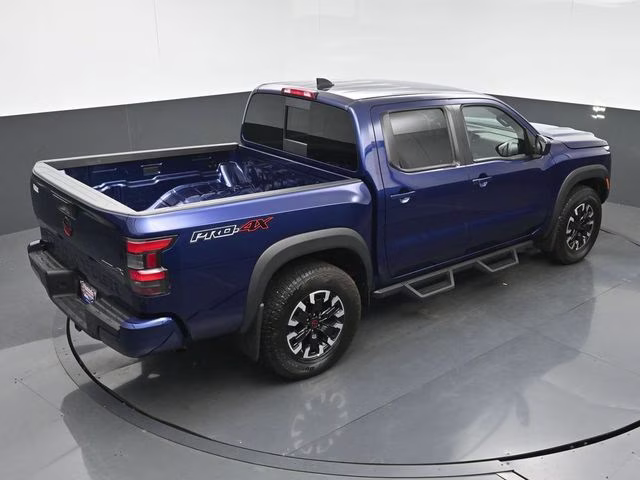 2023 Deep Blue Pearl Nissan Frontier PRO-4X 4X4 Truck