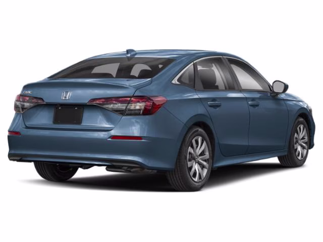 2026 Blue Lagoon Pearl Honda Civic LX FWD Sedan