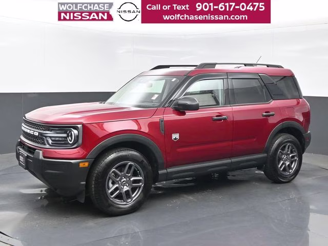 2025 Ruby Red Metallic Ford Bronco Sport Big Bend 4X4 SUV