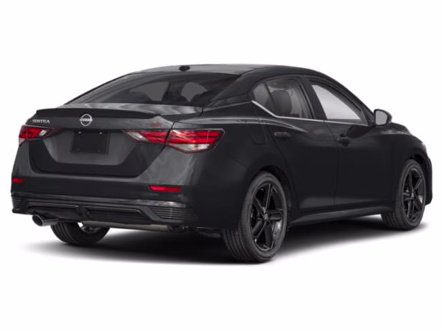 2024 Super Black Nissan Sentra SR FWD Sedan
